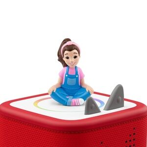 Red Interactive Learning Toy with Figurine